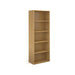Contract Office bookcase 2030mm high with 4 shelves Wooden Storage Dams 