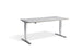 Cromo Polished Finish Height Adjustable Desk - 700mm Wide Desking Lavoro 1200 x 700mm Cascina Pine 