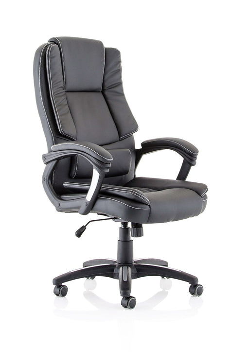 Dakota Executive Chair Executive Dynamic Office Solutions Black Leather 