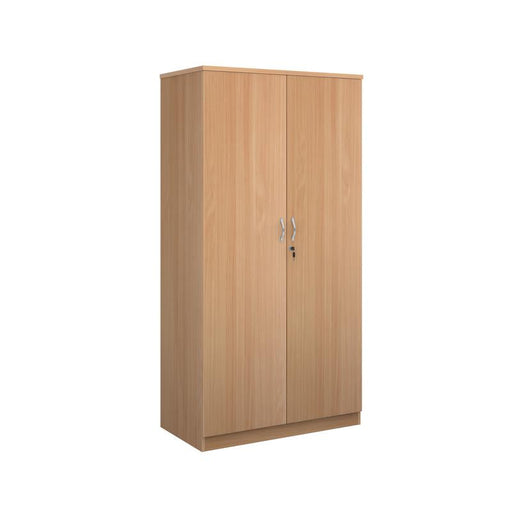 Deluxe double door office cupboard 2000mm high with 4 shelves Wooden Storage Dams 