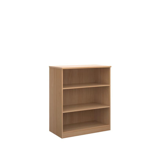 Deluxe Office bookcase 1200mm high with 2 shelves Wooden Storage Dams 