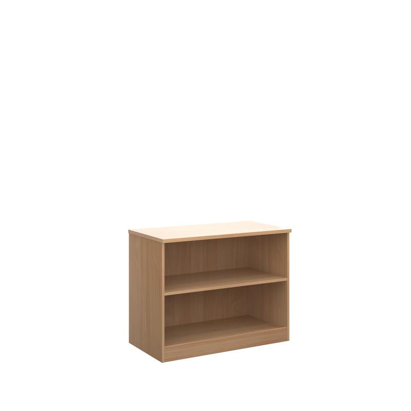 Deluxe Office bookcase 800mm high with 1 shelf