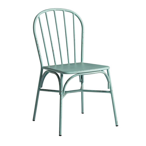 Denver Side Chair Café Furniture zaptrading Retro Blue 