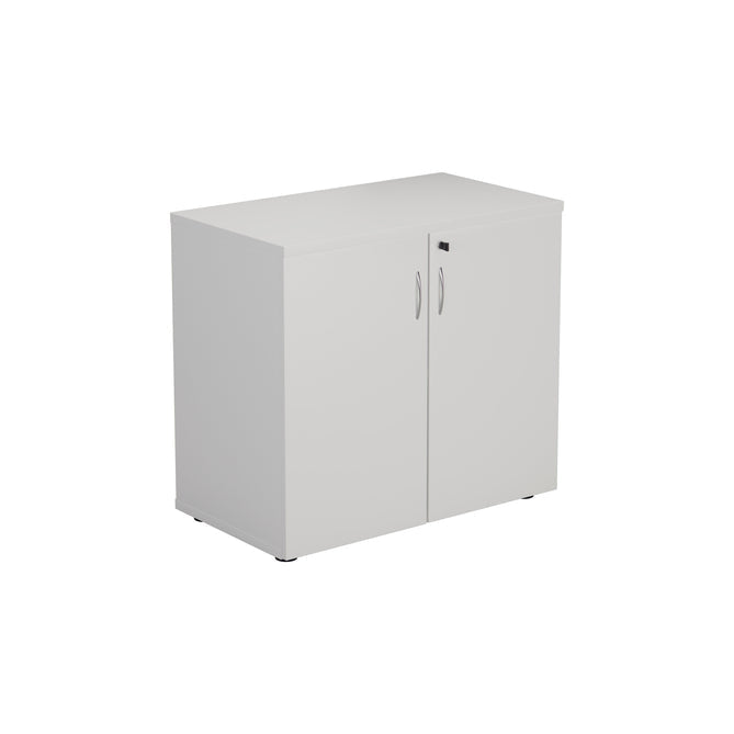 Desk High Wooden Office Cupboard