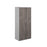 Duo double door cupboard 1790mm high with 4 shelves Wooden Storage Dams White/Grey Oak 