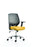 Dura Operator Chair Task and Operator Dynamic Office Solutions Black Bespoke Senna Yellow 