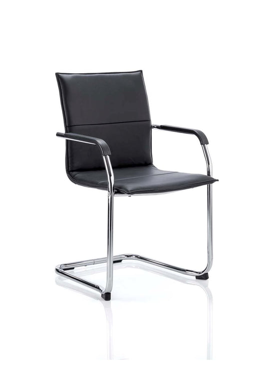 Echo Cantilever Chair Visitor Dynamic Office Solutions Black 