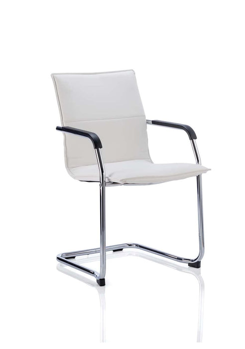 Echo Cantilever Chair Visitor Dynamic Office Solutions White 