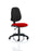 Eclipse Plus I Operator Chair Task and Operator Dynamic Office Solutions Bespoke Bergamot Cherry Black None
