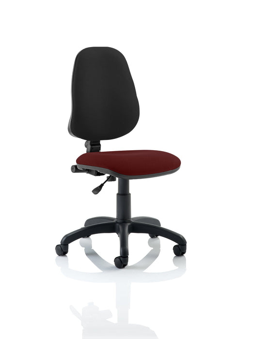 Eclipse Plus I Operator Chair Task and Operator Dynamic Office Solutions Bespoke Ginseng Chilli Black None