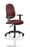 Eclipse Plus I Operator Chair Task and Operator Dynamic Office Solutions Bespoke Ginseng Chilli Matching Bespoke Colour With Height Adjustable Arms