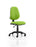 Eclipse Plus I Operator Chair Task and Operator Dynamic Office Solutions Bespoke Myrrh Green Matching Bespoke Colour None