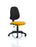 Eclipse Plus I Operator Chair Task and Operator Dynamic Office Solutions Bespoke Senna Yellow Black None