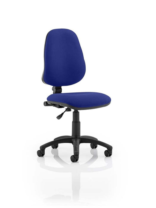 Eclipse Plus I Operator Chair Task and Operator Dynamic Office Solutions Bespoke Stevia Blue Matching Bespoke Colour None