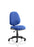 Eclipse Plus I Operator Chair Task and Operator Dynamic Office Solutions Blue Fabric Matching Bespoke Colour None