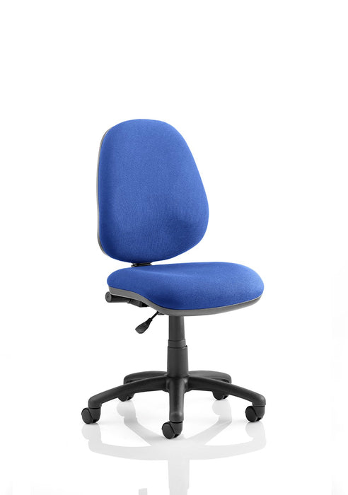 Eclipse Plus I Operator Chair Task and Operator Dynamic Office Solutions Blue Fabric Matching Bespoke Colour None