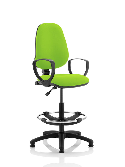 Eclipse Plus I Operator Chair with Hi Rise Draughtsman Kit Task and Operator Dynamic Office Solutions 
