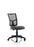 Eclipse Plus II Mesh Back Operator Chair Task and Operator Dynamic Office Solutions Charcoal Fabric None No Draughtsman Kit