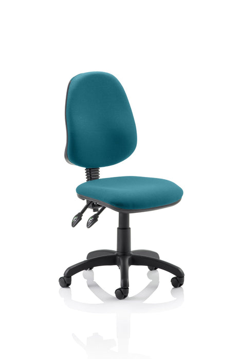 Eclipse Plus II Operator Chair Task and Operator Dynamic Office Solutions Bespoke Maringa Teal Matching Bespoke Colour None