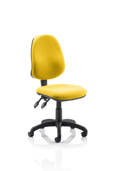 Eclipse Plus II Operator Chair Task and Operator Dynamic Office Solutions Bespoke Senna Yellow Matching Bespoke Colour None