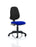 Eclipse Plus II Operator Chair Task and Operator Dynamic Office Solutions Bespoke Stevia Blue Black None