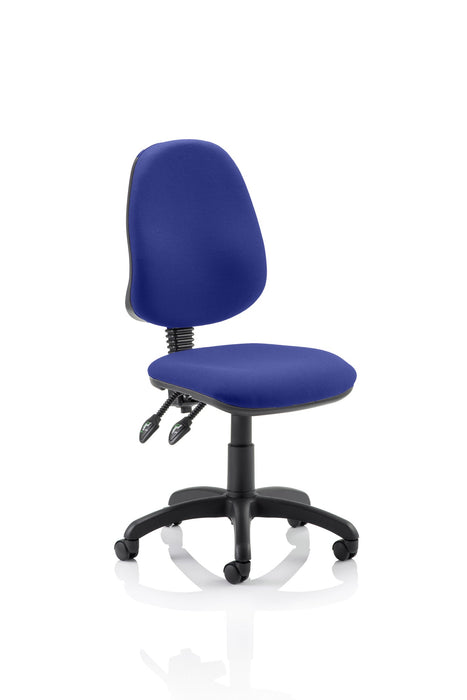 Eclipse Plus II Operator Chair Task and Operator Dynamic Office Solutions Bespoke Stevia Blue Matching Bespoke Colour None