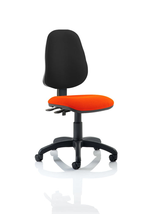 Eclipse Plus II Operator Chair Task and Operator Dynamic Office Solutions Bespoke Tabasco Orange Black None