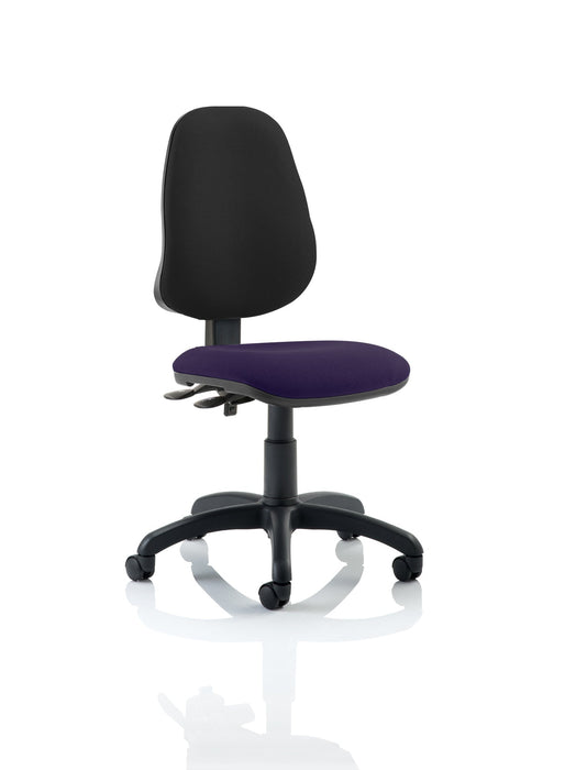 Eclipse Plus II Operator Chair Task and Operator Dynamic Office Solutions Bespoke Tansy Purple Black None