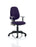Eclipse Plus II Operator Chair Task and Operator Dynamic Office Solutions Bespoke Tansy Purple Matching Bespoke Colour With Height Adjustable Arms