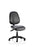 Eclipse Plus II Operator Chair Task and Operator Dynamic Office Solutions Black Leather Black None