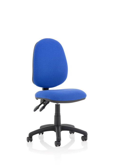 Eclipse Plus II Operator Chair Task and Operator Dynamic Office Solutions Blue Fabric Matching Bespoke Colour None