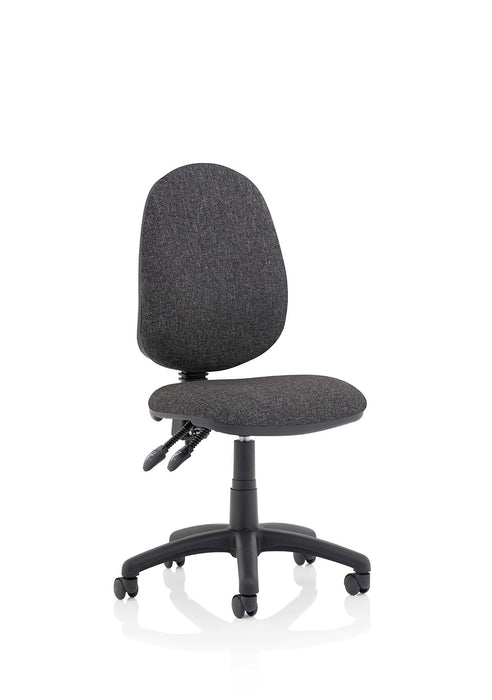 Eclipse Plus II Operator Chair Task and Operator Dynamic Office Solutions Charcoal Fabric Matching Bespoke Colour None