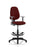 Eclipse Plus II Operator Chair with Hi Rise Draughtsman Kit Task and Operator Dynamic Office Solutions Bespoke Ginseng Chilli With Height Adjustable Arms 