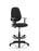 Eclipse Plus II Operator Chair with Hi Rise Draughtsman Kit Task and Operator Dynamic Office Solutions Black Fabric With Height Adjustable Arms 