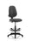 Eclipse Plus II Operator Chair with Hi Rise Draughtsman Kit Task and Operator Dynamic Office Solutions Charcoal Fabric None 