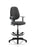 Eclipse Plus II Operator Chair with Hi Rise Draughtsman Kit Task and Operator Dynamic Office Solutions Charcoal Fabric With Height Adjustable Arms 