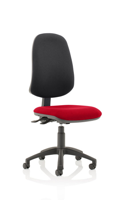 Eclipse Plus XL Operator Chair Task and Operator Dynamic Office Solutions Bespoke Bergamot Cherry Black None