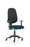 Eclipse Plus XL Operator Chair Task and Operator Dynamic Office Solutions Bespoke Maringa Teal Black With Height Adjustable Arms