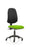 Eclipse Plus XL Operator Chair Task and Operator Dynamic Office Solutions Bespoke Myrrh Green Black None