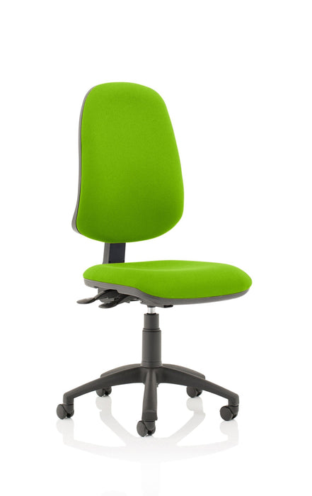 Eclipse Plus XL Operator Chair Task and Operator Dynamic Office Solutions Bespoke Myrrh Green Matching Bespoke Colour None
