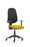 Eclipse Plus XL Operator Chair Task and Operator Dynamic Office Solutions Bespoke Senna Yellow Black With Height Adjustable Arms