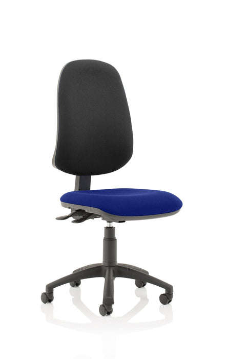 Eclipse Plus XL Operator Chair Task and Operator Dynamic Office Solutions Bespoke Stevia Blue Black None
