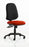 Eclipse Plus XL Operator Chair Task and Operator Dynamic Office Solutions Bespoke Tabasco Orange Black None