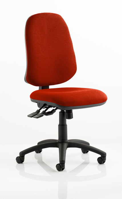 Eclipse Plus XL Operator Chair Task and Operator Dynamic Office Solutions Bespoke Tabasco Orange Matching Bespoke Colour None