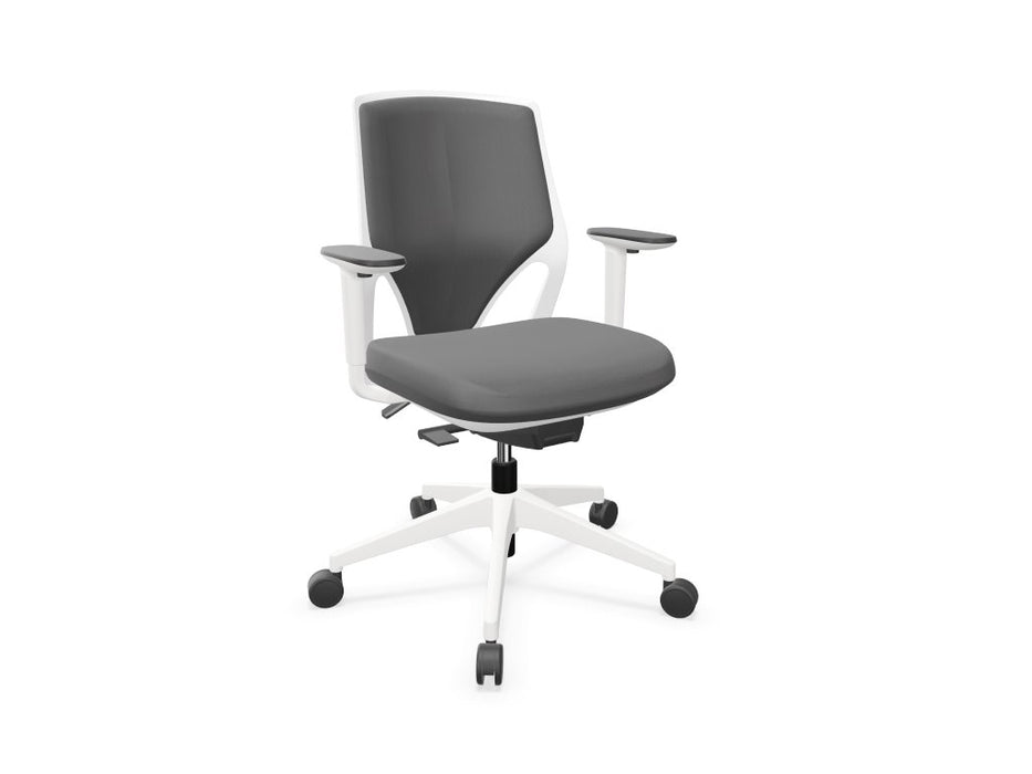 EFIT Upholstered Back Task Chair Task Chair Actiu Grey White 