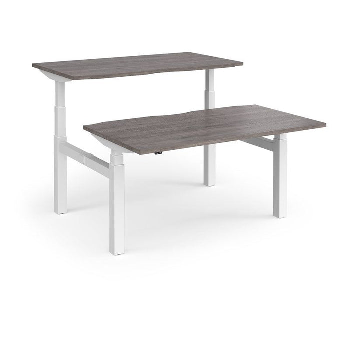 Elev8 Touch sit-stand height adjustable back-to-back desks Desking Dams 
