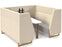 Encore Six Person Meeting Pod SOFT SEATING Social Spaces Wooden Feet 