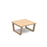 Encore² modular coffee table with wooden sled frame Tables Dams 
