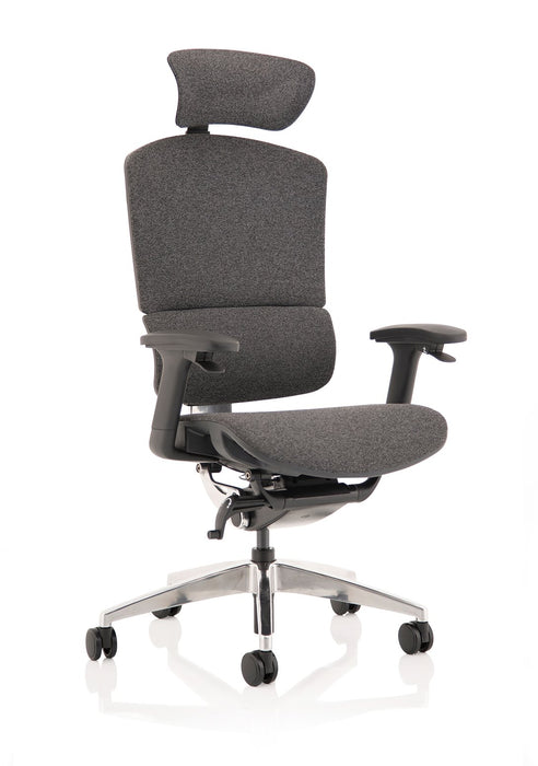 Ergo Click Plus Posture Dynamic Office Solutions Charcoal Fabric 