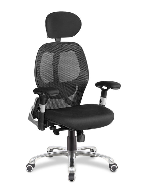 Ergo Tag Mesh Office Chair 24HR & POSTURE Nautilus Designs Black Self Assembly (Next Day) 